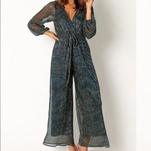 Petal & Pup Lexi Teal Jumpsuit